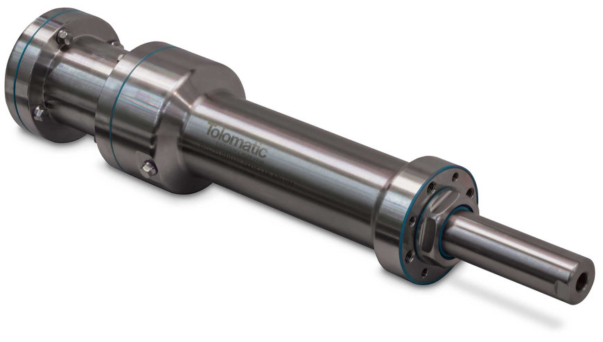 Clean in place actuator provides continuous control for long-life use